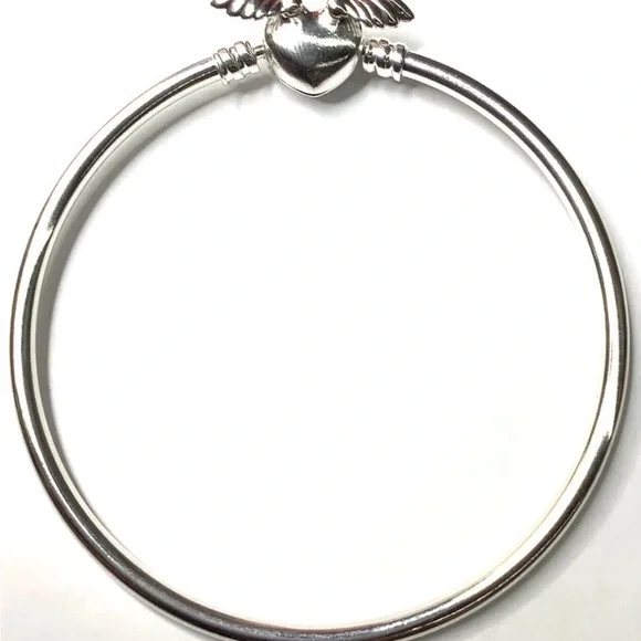 Pandora Sterling Silver Heart Bracelet NWOT - Picture 6 of 6